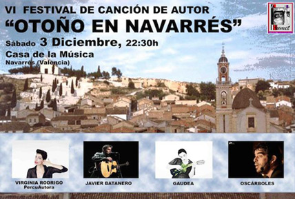 VI Edición del festival Otoño en Navarrés.