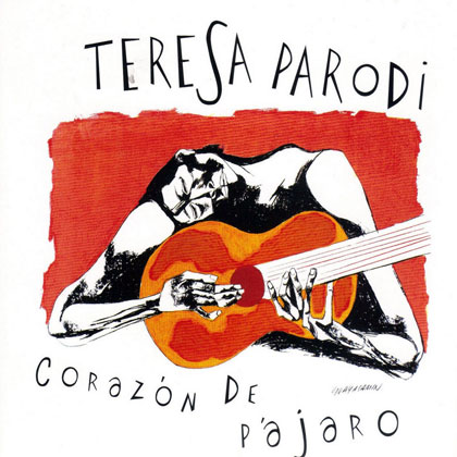 Portada del disco «Corazón de pájaro» de Teresa Parodi.