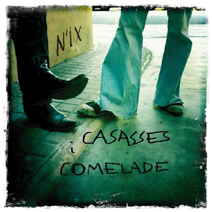 Portada de «N'ix» de Pascal Comelade y Enric Casasses. 