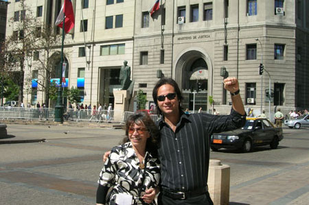 Isabel Parra y Roberto Trenca. 