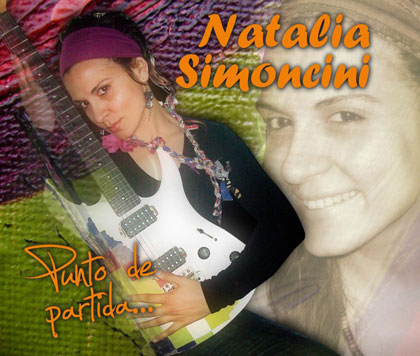 Portada del CD «Punto de Partida» de Natalia Simoncini. 