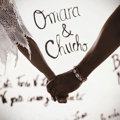 Portada del disco «Omara & Chucho» de Omara Portuondo y Chucho Valdés.  