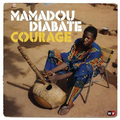 Portada del CD «Courage» de Mamadou Diabate 