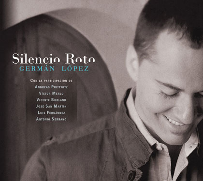 Portada del CD «Silencio roto» de Germán López. 