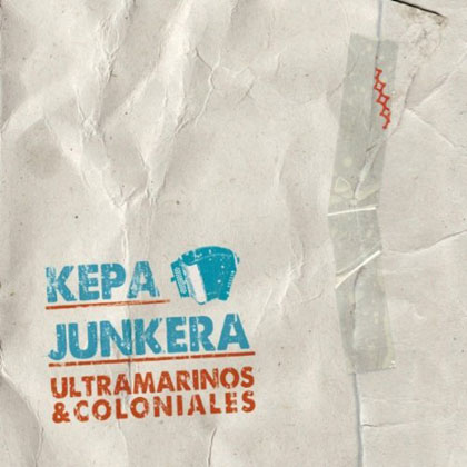 Portada del CD «Ultramarinos y coloniales» de Kepa Junkera. 