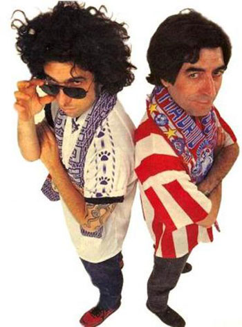 Andrés Calamaro y Joaquín Sabina. 