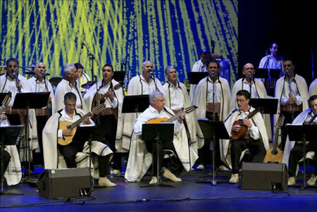 El grupo canario Los Sabandeños. 