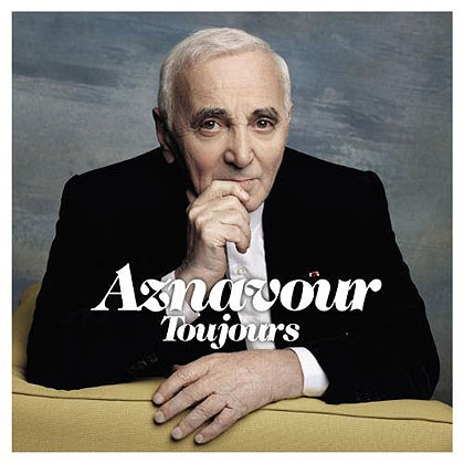 Portada del disco «Aznavour Toujours» de Charles Aznavour. 