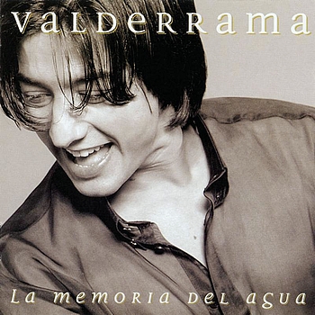 Portada del disco «La memoria del agua» de Juan Valderrama. 