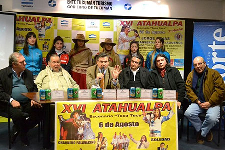 Presentación del XVI Festival Atahualpa 