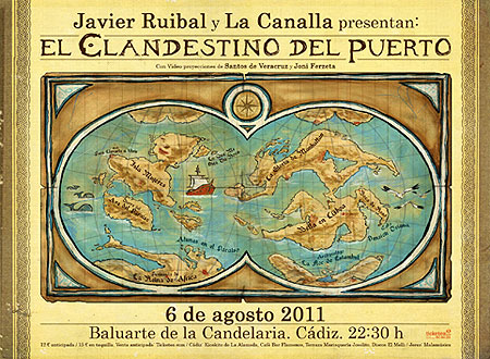 Cartel del espectáculo «El Clandestino del Puerto» 