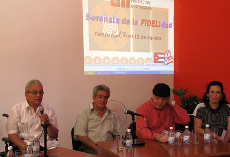 Presentación del concierto 