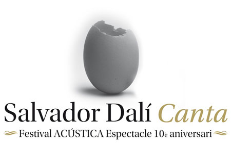 Cartel de «Salvador Dalí canta». 