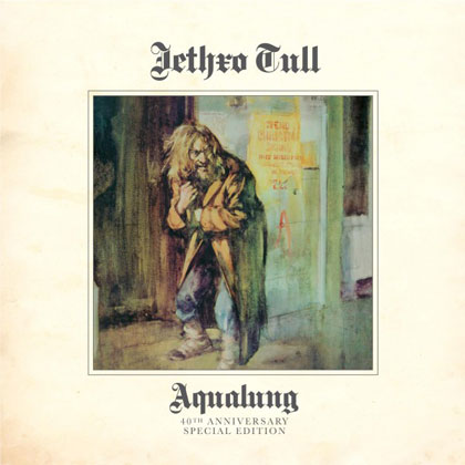 Portada de la edición especial para coleccionistas del álbum «Aqualung» de Jethro Tull. 