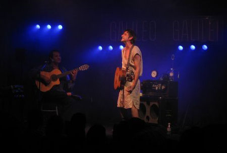 Albert Pla y Diego Cortés en la sala Galileo. © Alberto Junoy