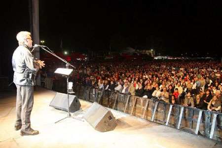 León Gieco en la Expo San Vicente 2011 