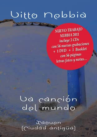 Portada del álbum «La canción del mundo» de Litto Nebbia. 