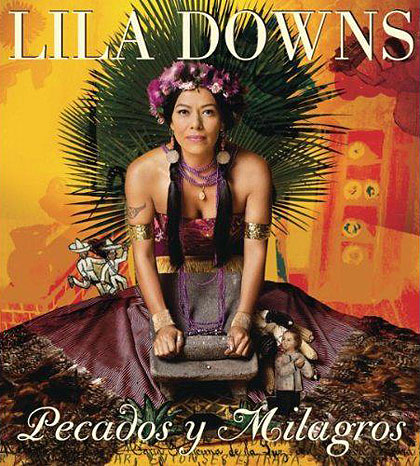 Portada del disco «Pecados y milagros» de Lila Downs. 