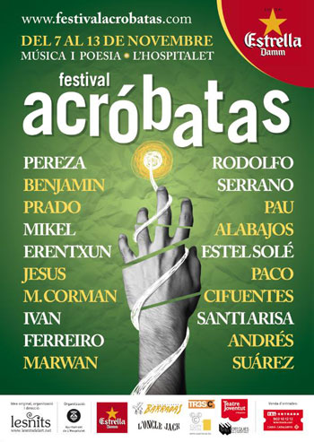 Cartel del Festival Acróbatas 2011 