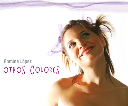 Portada del disco «Otros colores» de Romina López. 