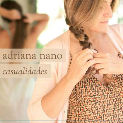 Portada del disco «Casualidades» de Adriana Nano. 