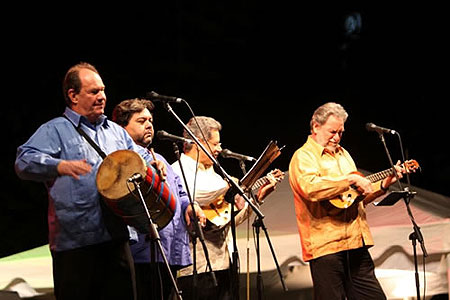 El grupo venezolano Serenata Guayanesa. 