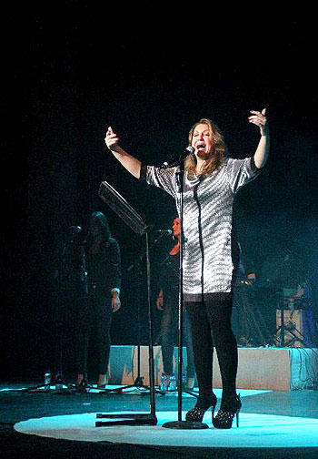 Niña Pastori en el Auditori de Girona. © CatPress