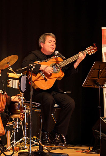 Ignacio Izcaray en el de conciertos «Venezuela es Música». © Embajada de Venezuela en España