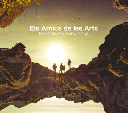 Portada del disco «Espècies per catalogar» de Els Amics de les Arts. 