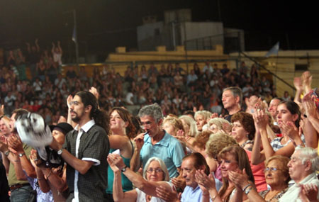 El público en Cosquín. © Cadena 3