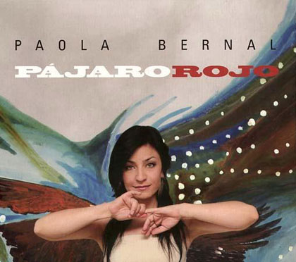 Portada del disco «Pájaro rojo» de Paola Bernal. 