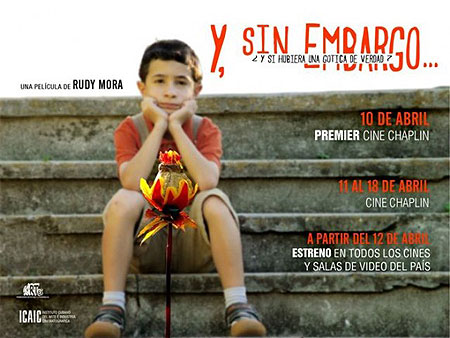 Invitación al estreno de la película «Y sin embargo...» de Rudy Mora. 