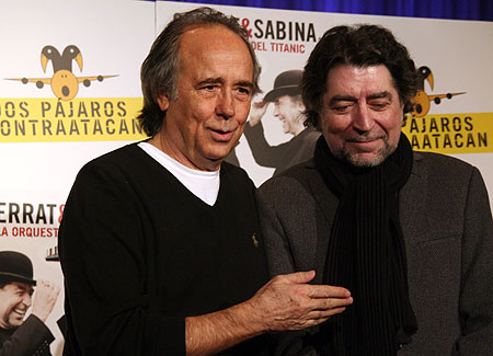 Joan Manuel Serrat y Joaquín Sabina. © Xavier Pintanel