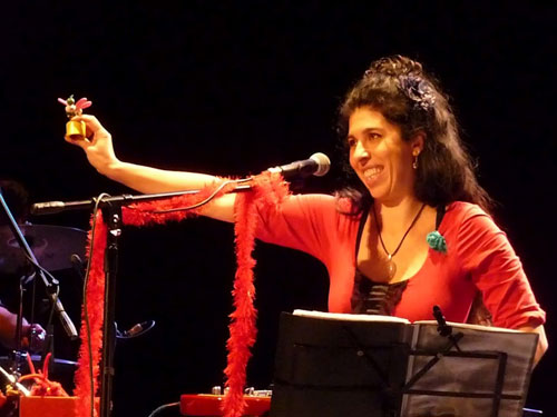 Rossana Taddei en el Teatro Macció. © Josep Maria Hernández Ripoll