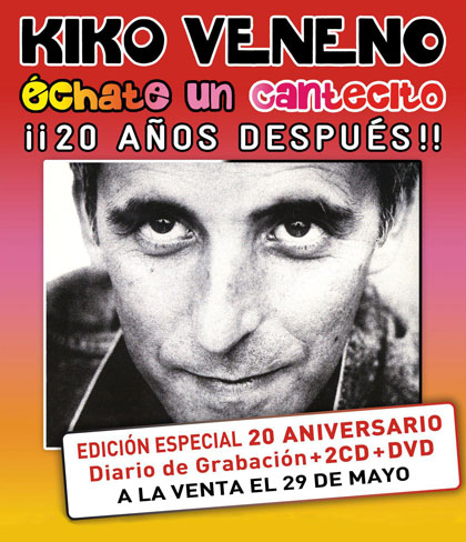 Kiko Veneno reedita «Échate un cantecito» veinte años después. 