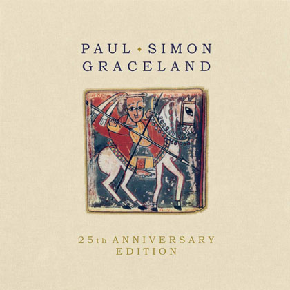 Portada del disco «Graceland. 25th anniversary edition».