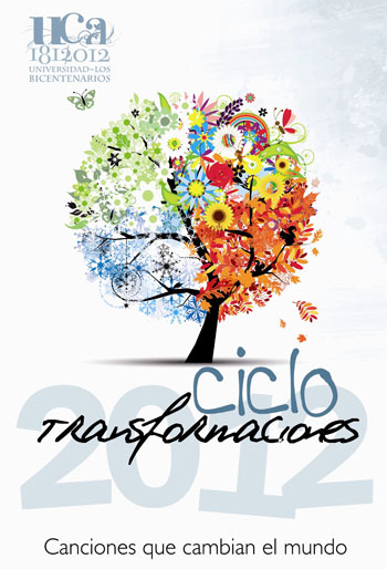 Cartel del Ciclo Transformaciones 2012.