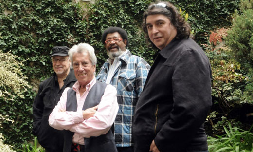 Gustavo Bergalli, Jorge Navarro, Rubén Rada y Luis Salinas.