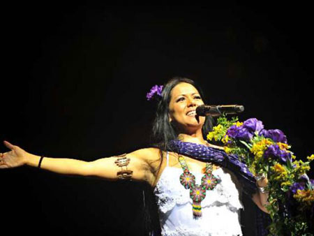 Lila Downs en el Gran Rex.