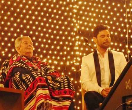 Chavela Vargas y Miguel Poveda.