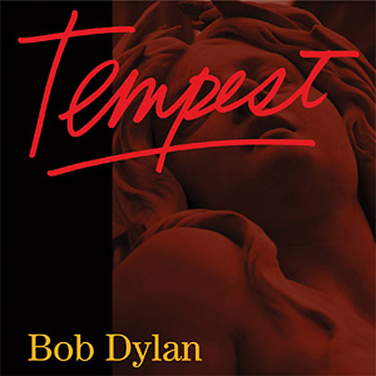 Portada del disco «Tempest» de Bob Dylan.