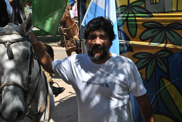 Joselo Shuap en Iguazú.