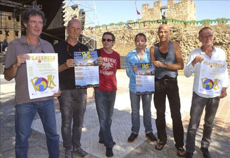 Gwendal en el Festival Internacional Folk de Plasencia.