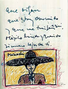 Ilustración de Joaquín Sabina para el libro «Más de cien verdades».