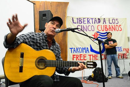 Vicente Feliú en Nueva York © Bill Hackwell