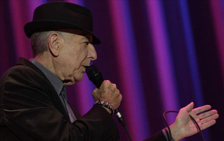 Leonard Cohen en Barcelona. © EFE