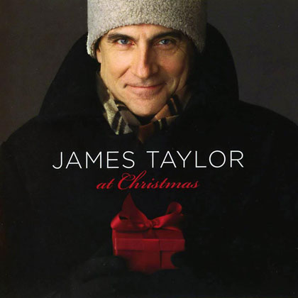 Portada del disco «At Christmas» de James Taylor.