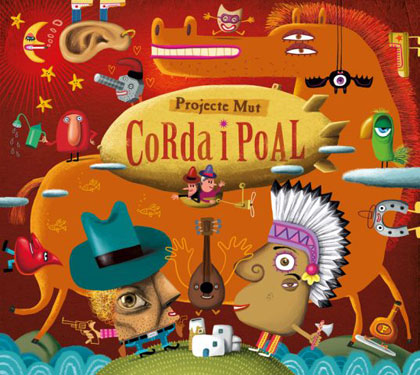 Portada del disco «Corda y Poal» de Projecte Mut.