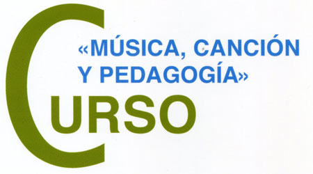 Logo del curso «Música, Canción y Pedagogía»