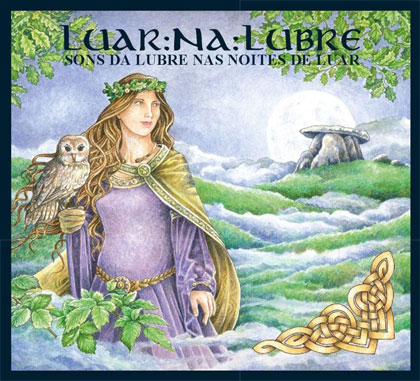 Portada del disco «Sons da lubre nas noites de luar» de Luar Na Lubre.